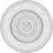 Ekena Millwork Standard Grayson Bullseye Rosette With Rounded Edge, 3"W x 3"H x 1/2"P ROSP030X030X050GRY04 - alternate 3